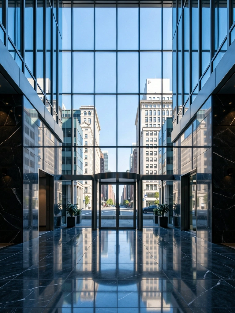 Comerica Bank Info Portal 5th Avenue Lobby